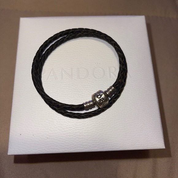 Pandora Accessories - Pandora Charm Leather Bracelet